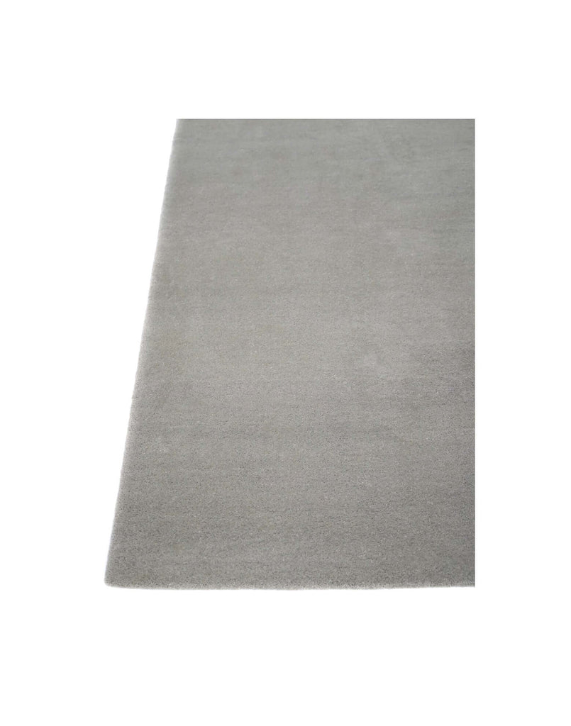 I C O N - S I L V E R luxury handmade rug by Cherom, modern design, 100% New Zealand wool.