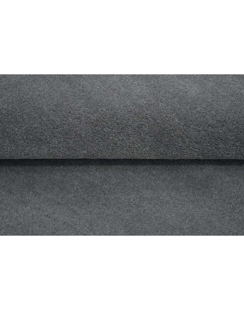 I C O N - DK. G R E Y luxury handmade rug by Cherom in New Zealand wool.