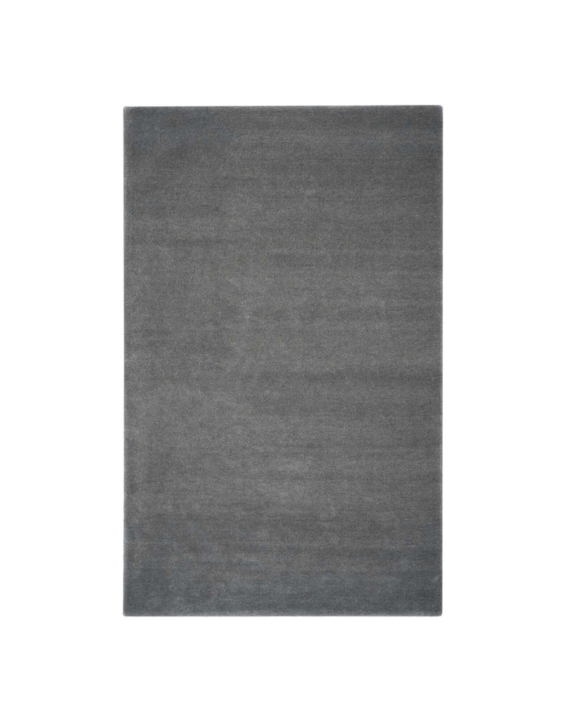 I C O N - DK. G R E Y luxury handmade rug by Cherom, made from New Zealand wool.