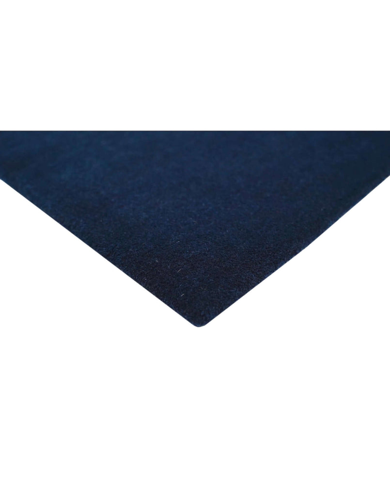 I C O N - N A V Y luxury handmade rug by Cherom in 100% New Zealand wool.