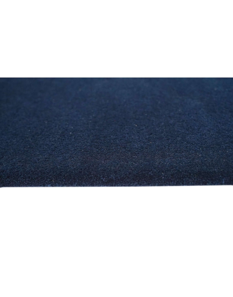 I C O N - N A V Y luxury handmade rug by Cherom, New Zealand wool, premium quality surface