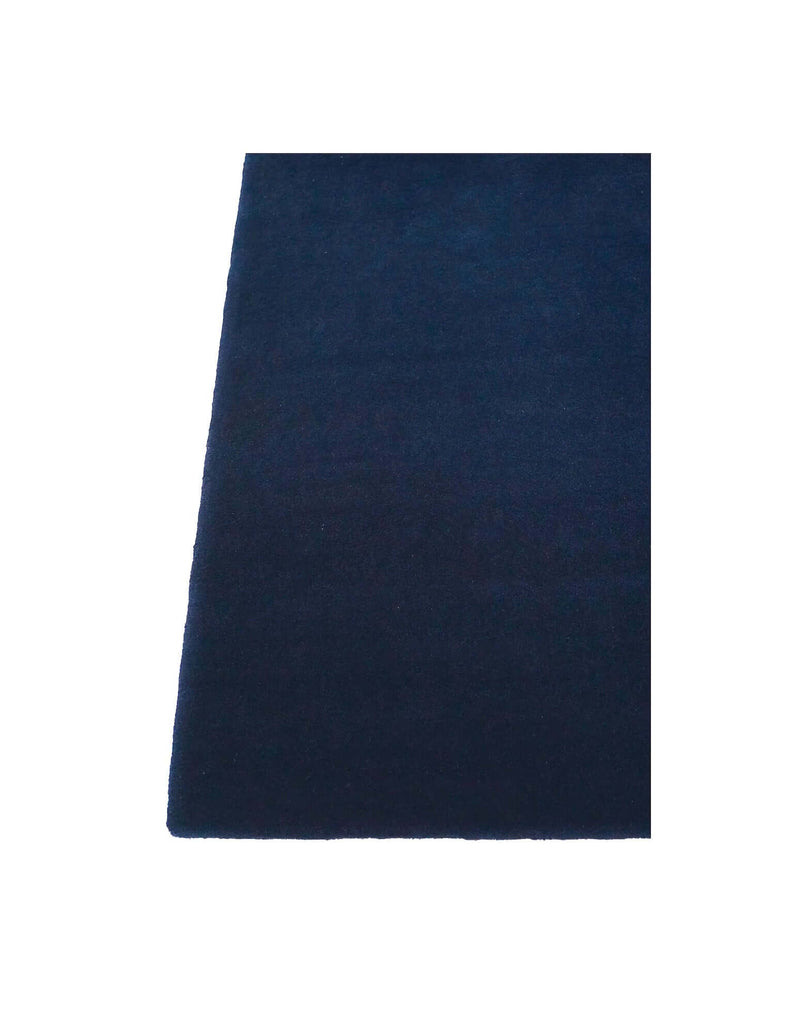 I C O N - N A V Y luxury handmade rug by Cherom, 100% New Zealand wool, contemporary design