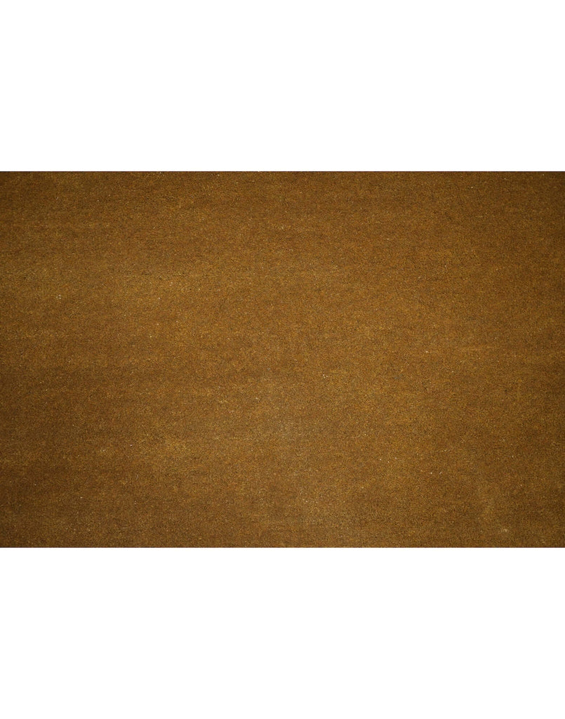 I C O N - O C H R E, a premium hand-tufted rug in warm ochre color made from 100% New Zealand wool.